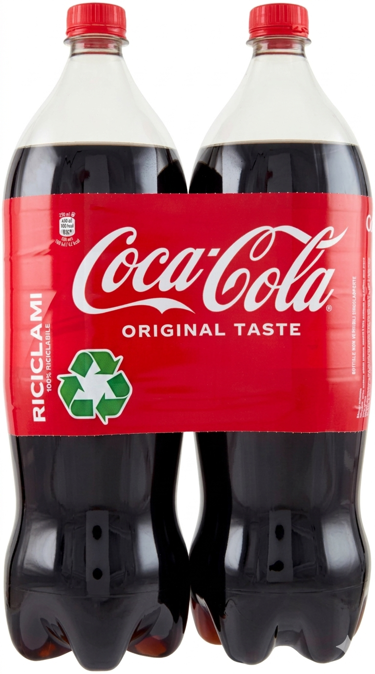 coca cola bevanda analcolica gassata originale in formato convenienza coca-cola bipack 2 x 1,5 lt. - foto 1