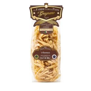 Pasta caserecce igp trafilata al bronzo la  di gragnano 500 gr