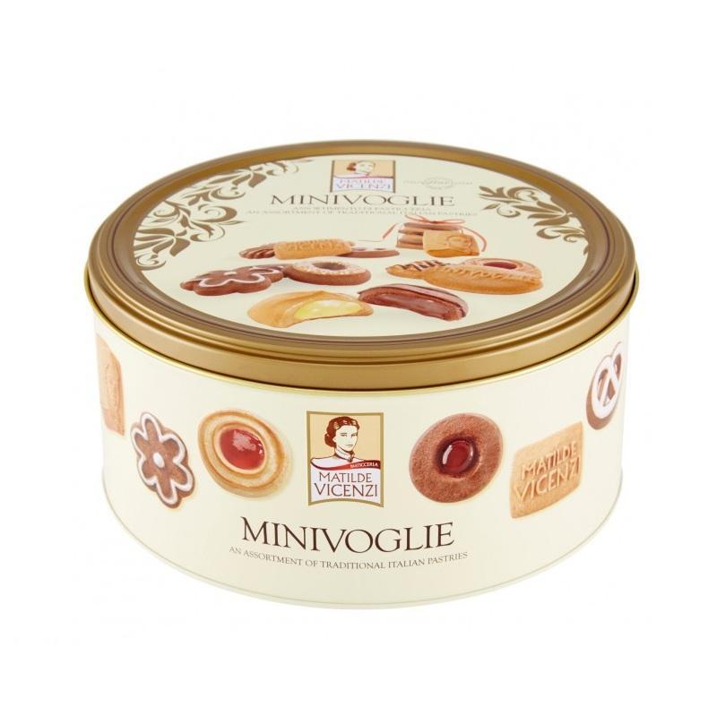 matilde vincenzi latta assortimento pasticceria vicenzi minivoglie 500 gr. - foto 1