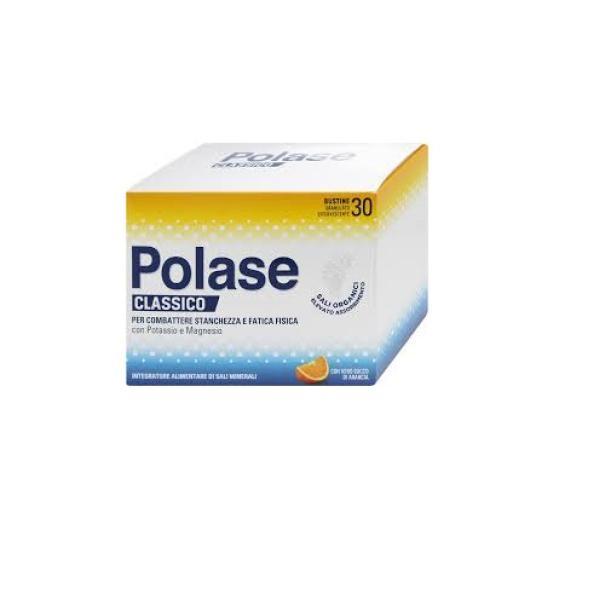polase integratore di sali minerali potassio e magnesio gusto arancia polase 30 bustine - foto 1