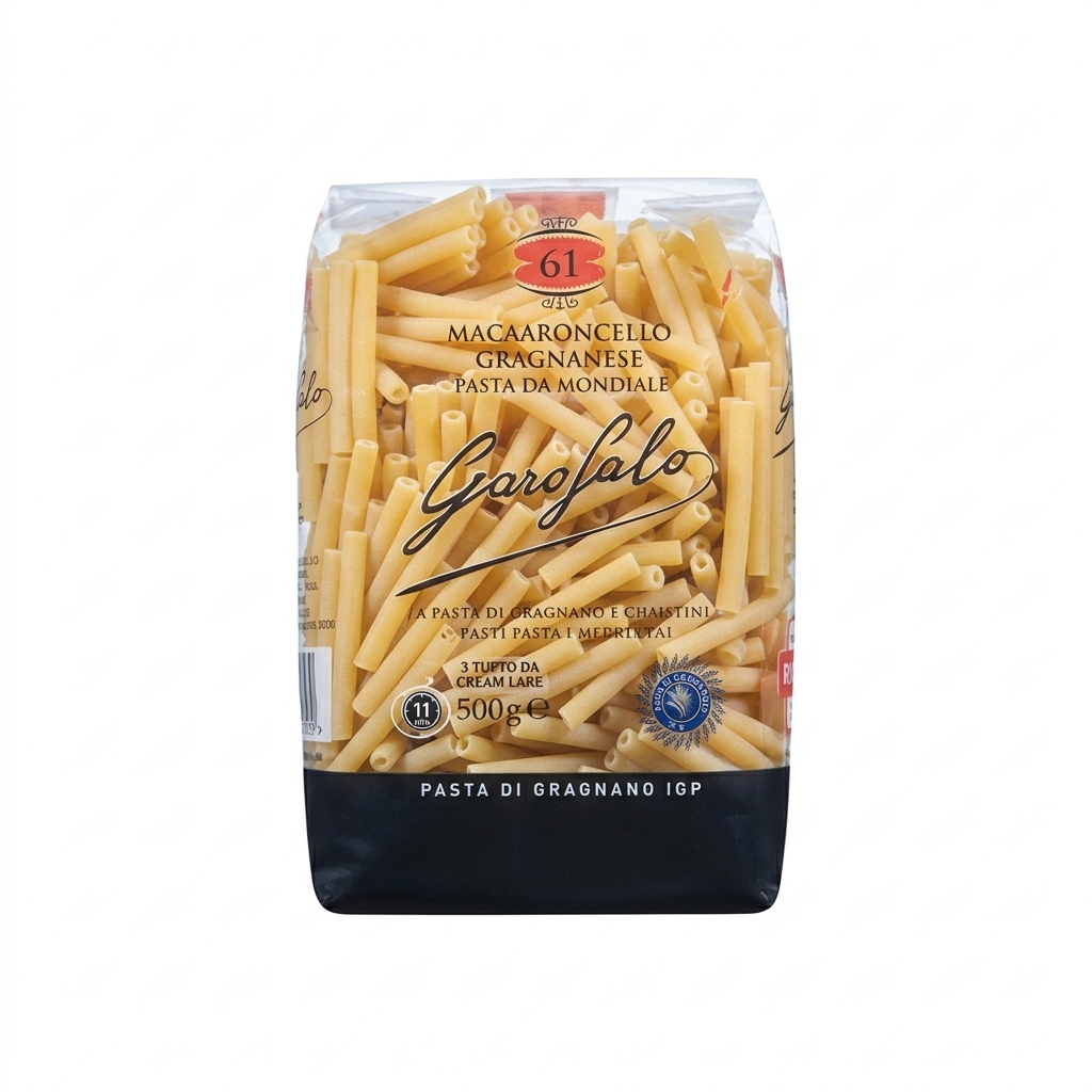 garofalo pasta formato maccaroncini di gragnano igp garofalo 500 gr. - foto 1