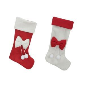 Calza in tessuto con applicazioni fgf 45 cm.