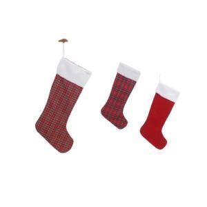 Calza vigilia epifania tessuto con applicazioni fgf 45 cm.