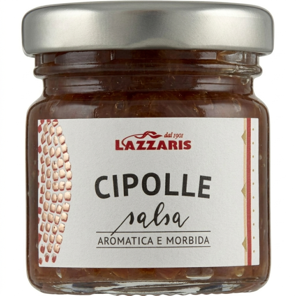 lazzaris confettura extra di cipolle rosse lazzaris 250 gr. - foto 1