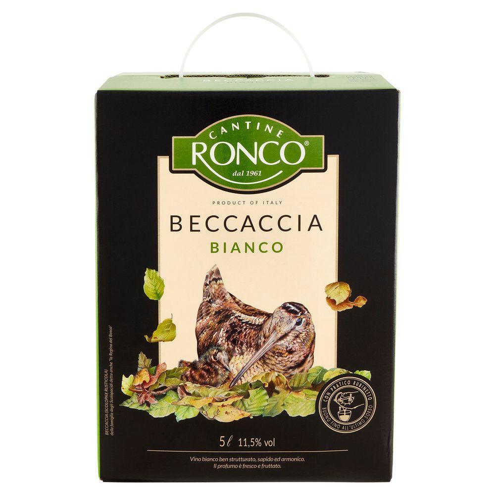 cantina ronco vino bianco tavola beccaccia cantina ronco 5 lt. - foto 1