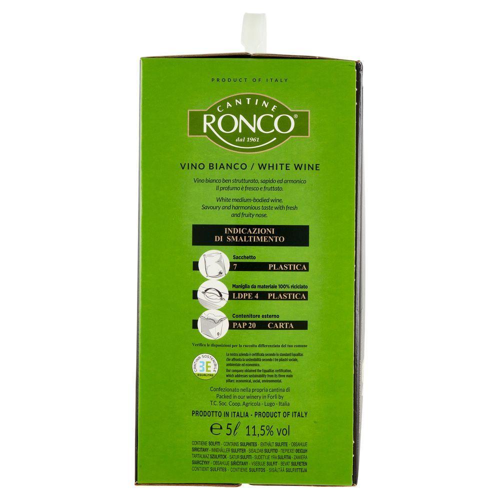 cantina ronco vino bianco tavola beccaccia cantina ronco 5 lt. - foto 4