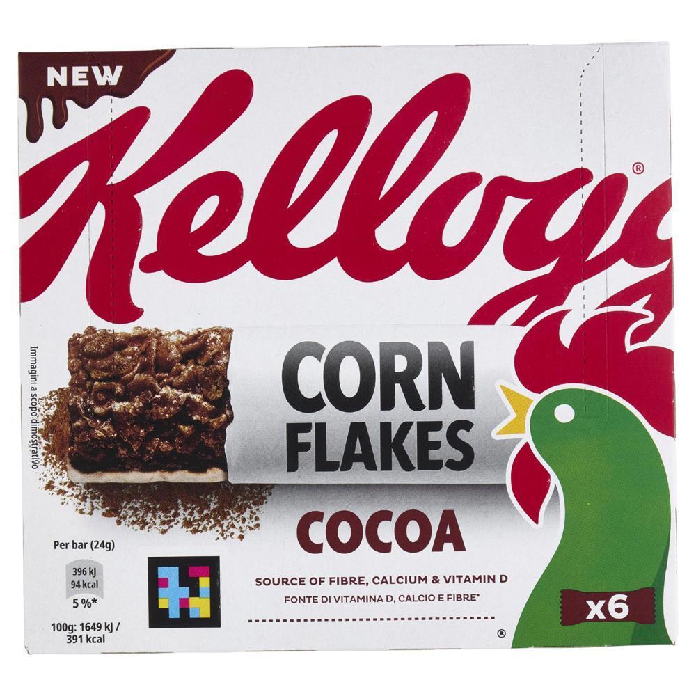 kellogg's barrette kellogg's corn flakes cioccolato 144 gr. - foto 1