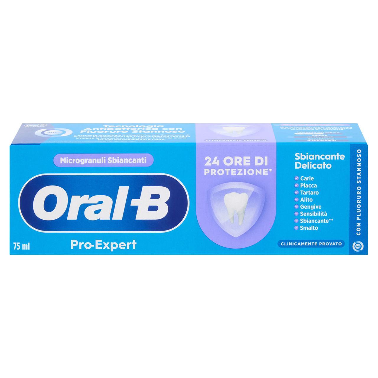oral b dentifricio oral-b perla sbiancante delicata 75 ml. - foto 1