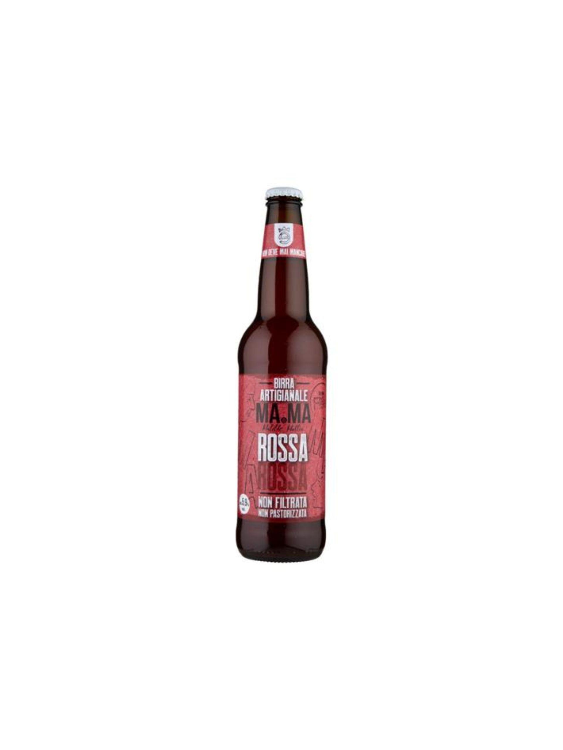 ma.ma birra rossa doppio malto ma.ma 50 cl. - foto 1
