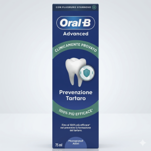 Dentifricio pro-expert protezione sensibilità e sbiancante oral-b 75 ml.