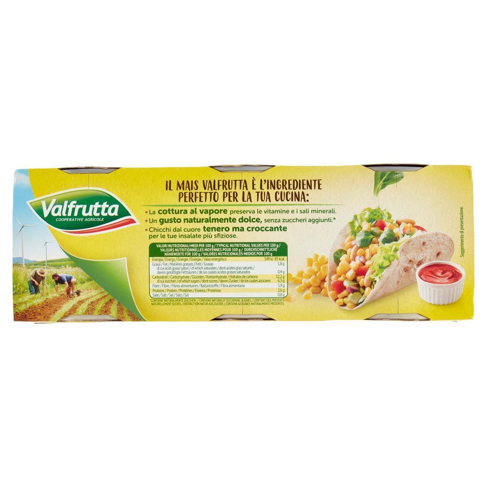 valfrutta mais dolce supercremoso cotto a vapore valfrutta 3x326 gr - foto 3
