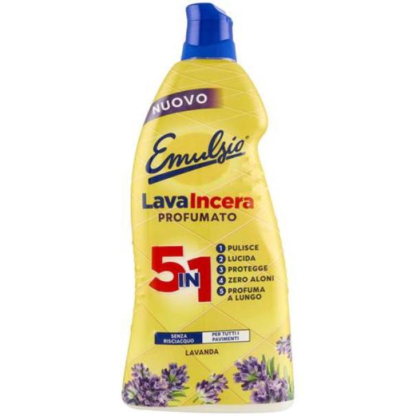 emulsio detergente pavimenti lavaincera profumato cura e protezione emulsio 875 ml. - foto 1