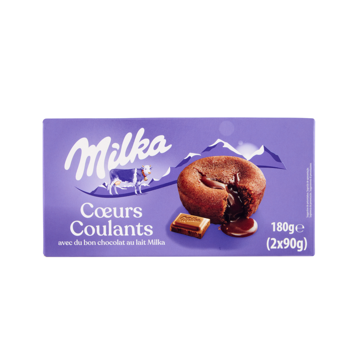milka dessert tortino al cioccolato milka 2x90 gr. - foto 1