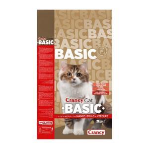 Croccantini completi per gatti con manzo e pollo  2 kg