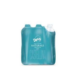Acqua minerale naturale decò 6x50 cl.