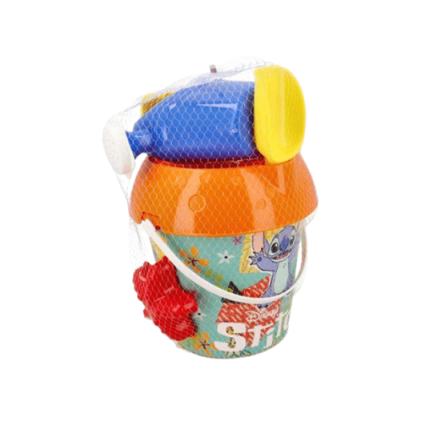 ciao set secchiello mare con accessori spiaggia per bambini lilo & stitch ciao - foto 1