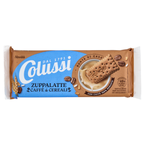 biscotti frollini integrali con caffè e cereali zuppalatte  250 gr.