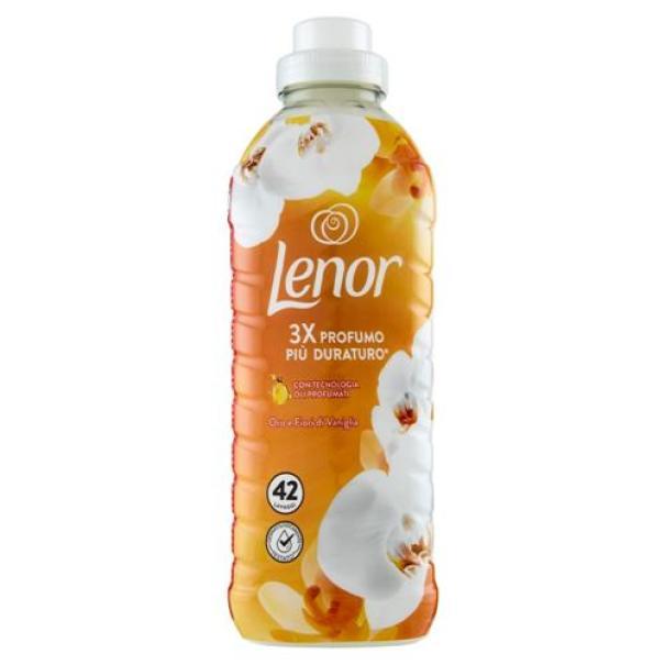 lenor ﻿ammorbidente concentrato oro e fiori di vaniglia lenor 42 lavaggi 882 ml. - foto 1