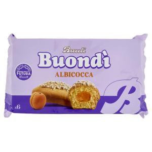 Merendine buondi con ripieno all'albicocca  344 gr