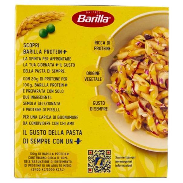 barilla penne rigate proteiche protein plus barilla 400 gr - foto 3