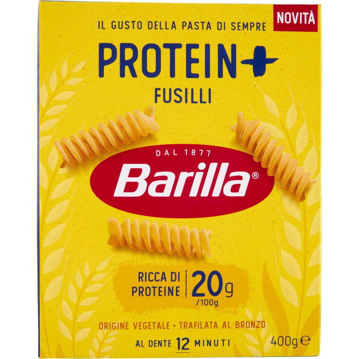 barilla pasta fusilli proteici protein plus barilla 400 gr. - foto 1