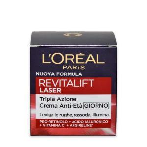 Crema giorno laser x 3 revitalift l'oreal paris 50 ml