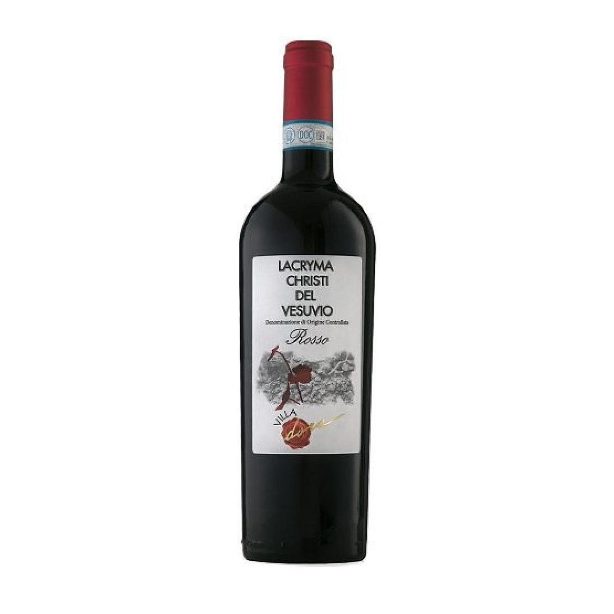 villa dora vino rosso doc lacryma christi del vesuvio villa dora 75 cl. - foto 1