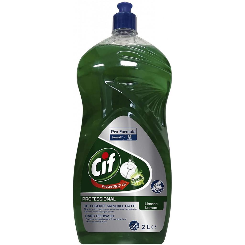 cif detergente liquido per piatti cif professional 2 lt. - foto 1
