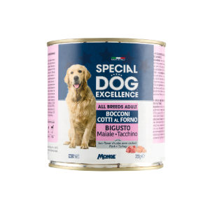 Bocconi cotti al forno bigusto maiale tacchino special dog excellence all breeds adult 720 gr.