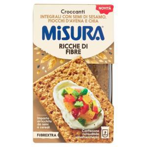 Fette biscottate integrali croccanti integrali ricche di fibre fibrextra  160 gr.