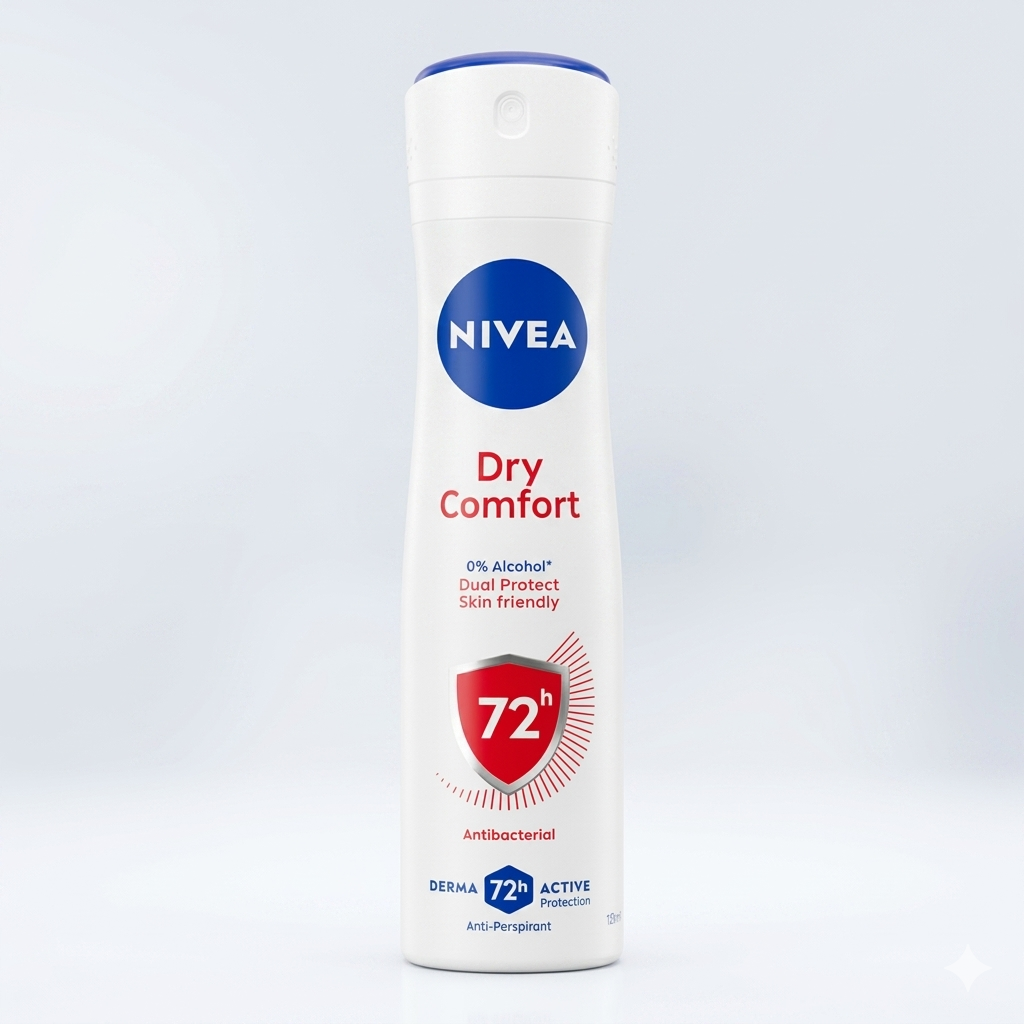 nivea deodorante spray dry comfort protezione 72h nivea 150 ml. - foto 1