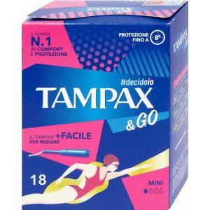 Assorbenti interni  &go mini  18 pz.