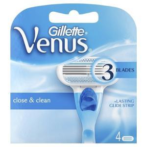 Delicato rasoio per donna 3lame smooth  venus 4 pz.