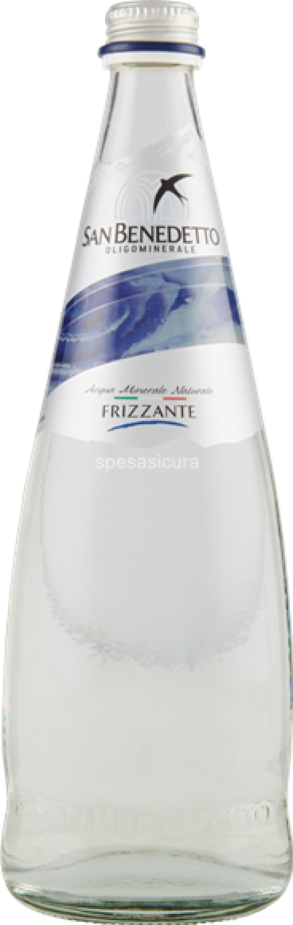 san benedetto acqua minerale san benedetto frizzante in bottiglia vap 75 cl. - foto 1