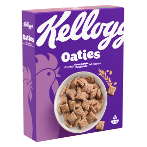 Cereali di avena integrale con cioccolato oaties  360 gr.