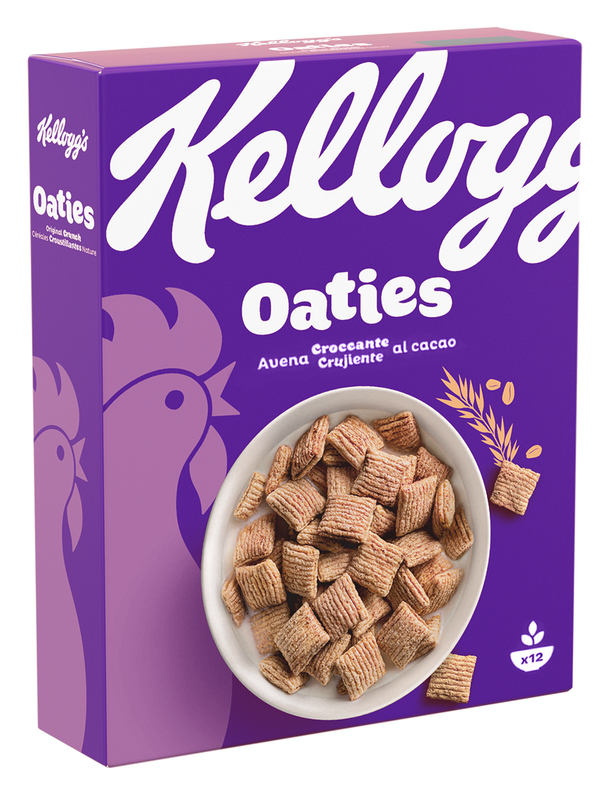 kellogg's cereali di avena integrale con cioccolato oaties kellogg's 360 gr. - foto 1