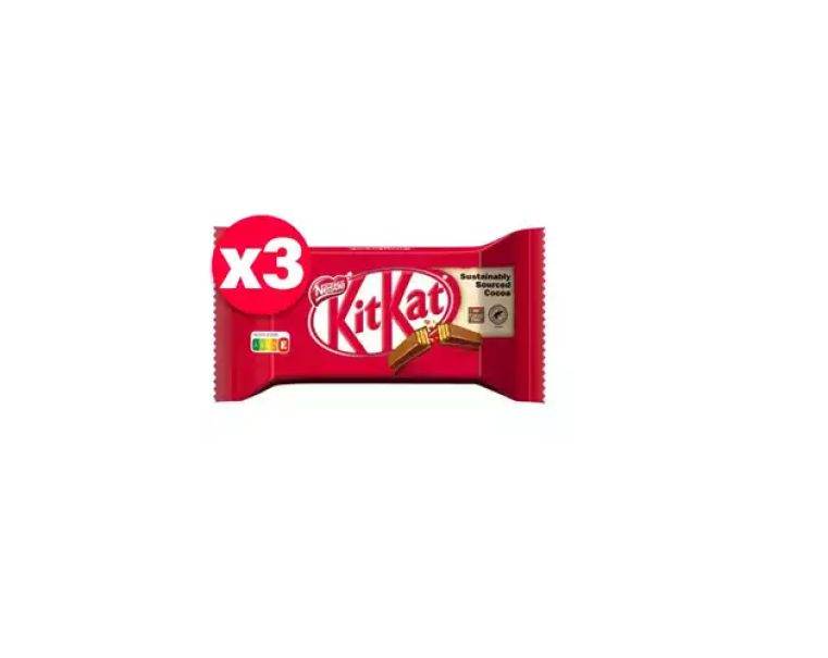 nestlè classico kit kat milk multipack nestlé 3x41.5 gr. - foto 1