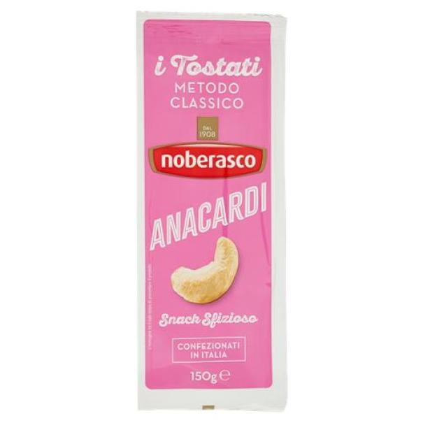 noberasco bustina di anacardi tostati salati noberasco da 150 gr. - foto 1