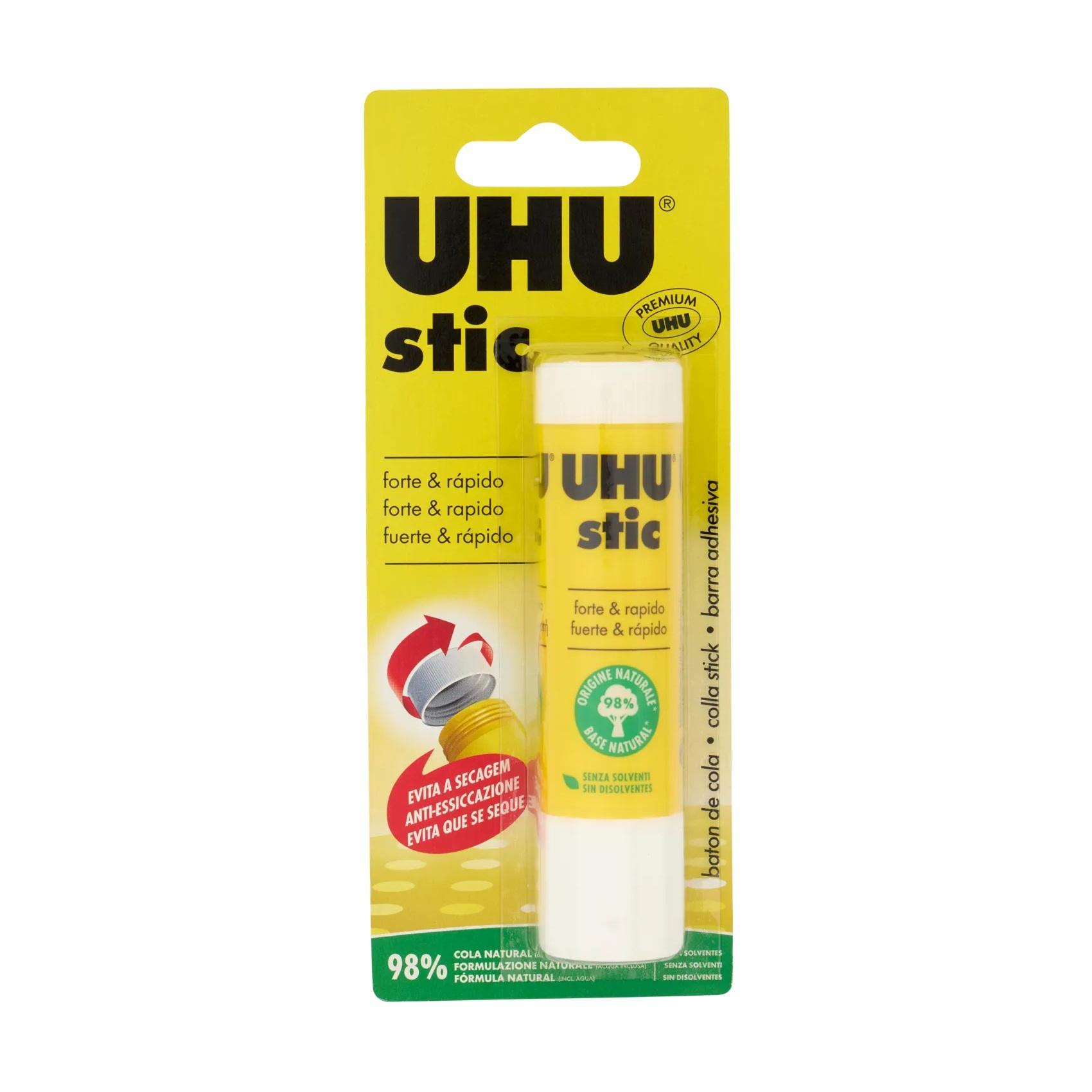 uhu colla stick solvent free forte e rapida uhu 21 gr. - foto 1