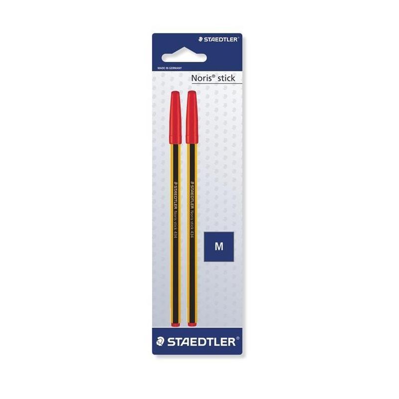 staedtler penne rosse staedtler 2 pz. - foto 1