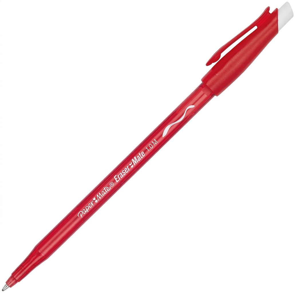 paper mate penna a sfera replay stick m rossa paper mate confezione x2 - foto 2