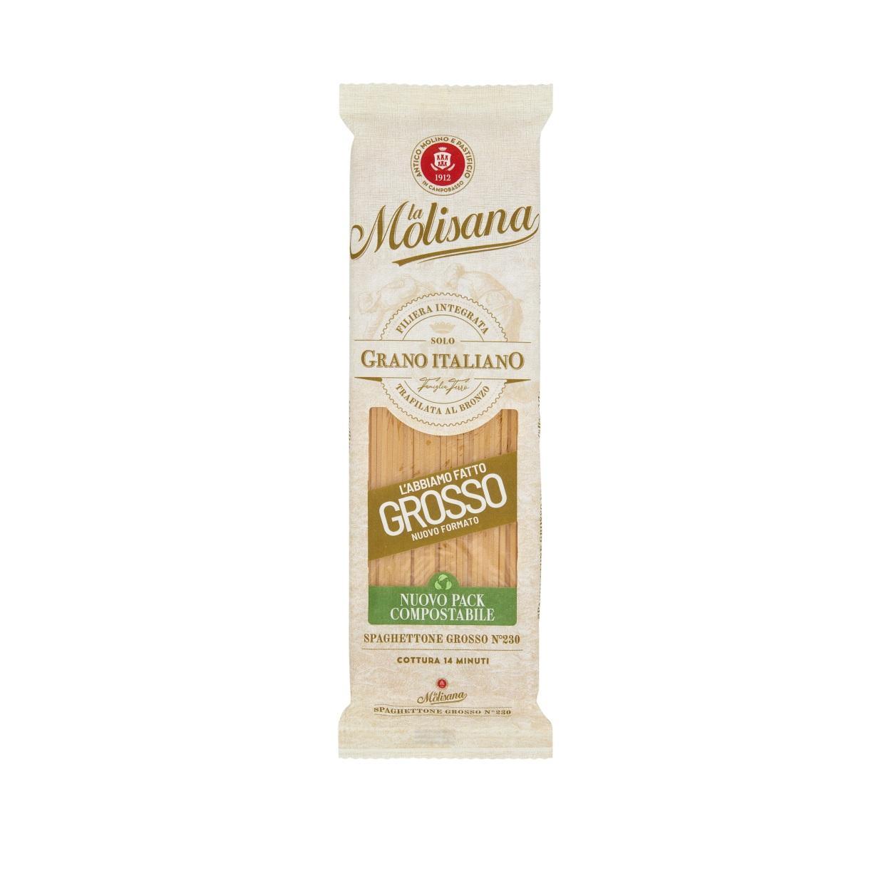 la molisana pasta spaghettone grosso la molisana 500 gr. - foto 1