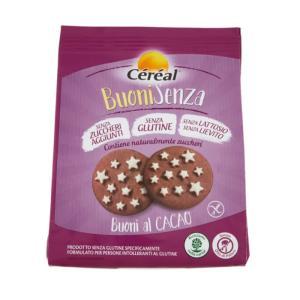 Follini al cacao buoni senza  200 gr.