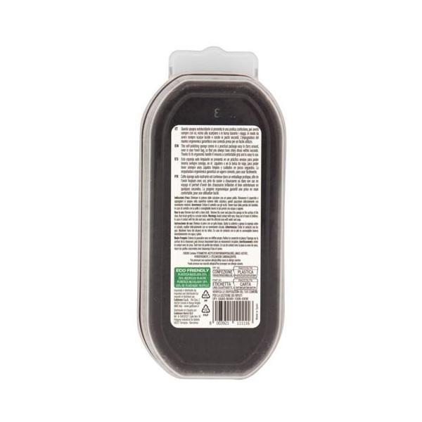 eden spugna autolucidante per scarpe calzature eco colore marrone eden - foto 2