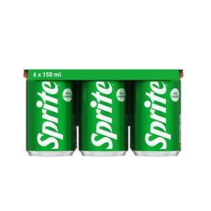 Bevanda analcolica frizzante, gusto lemon-lime, naturalmente rinfrescante  mini lattina x6 15 cl.