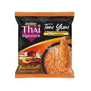 Noodle soup ai gamberi yum yum premium tom shrimp flavor special order item  100 gr.
