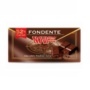 Tavoletta di cioccolato fondente mandorlato  da 100 gr.