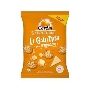Gallettine al formaggio senza glutine  da 70 gr.