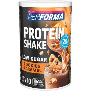 Proteine in polvere per shaker al caramello  340 gr