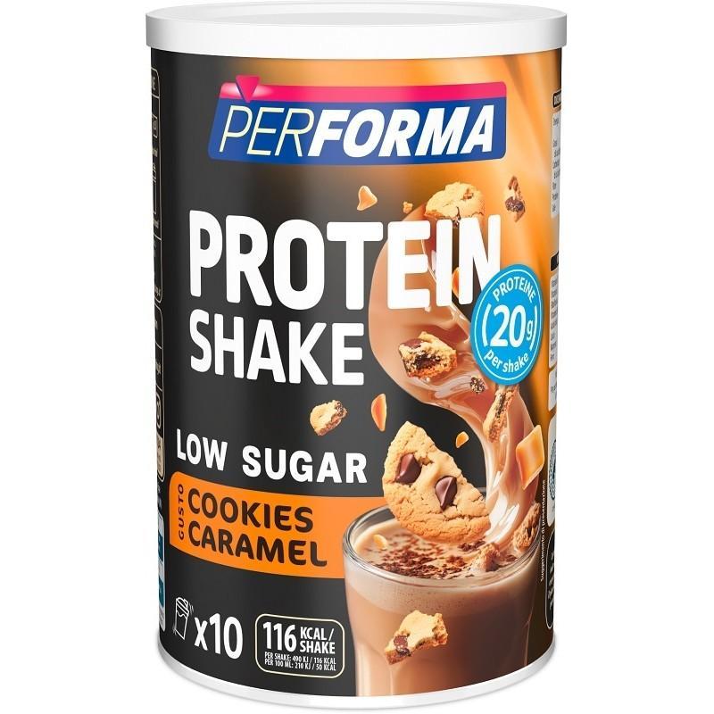 proteine-in-polvere-per-shaker-al-caramello-performa-340-gr